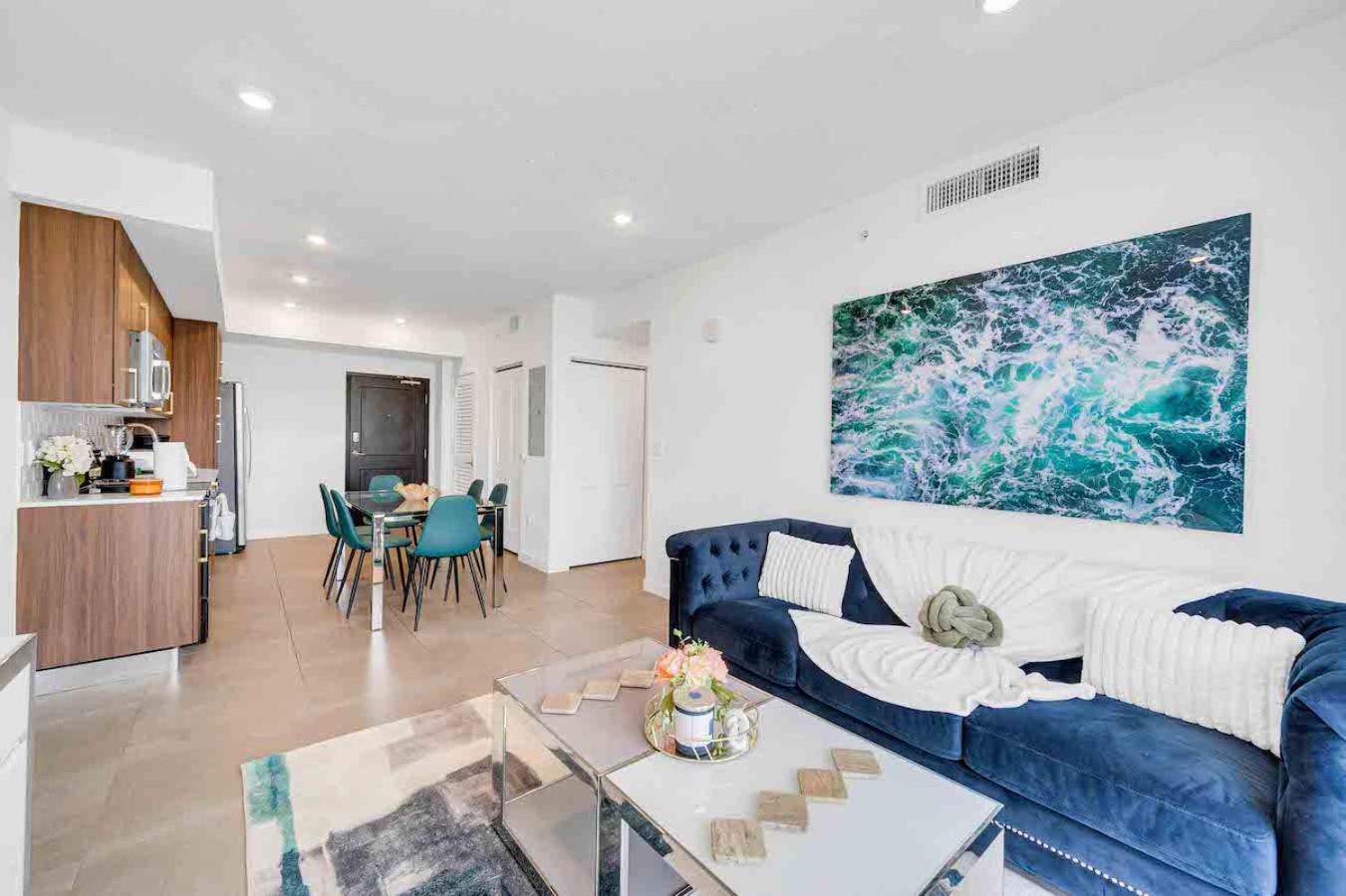 Amazing 3 Bed Unit In Dwntwn Miami With Free Parking Apartment Bagian luar foto